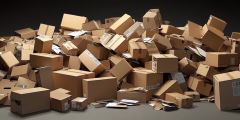 Environmentally friendly disposal of used paper materials.