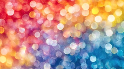 Fototapeta premium Abstract colorful bokeh background.