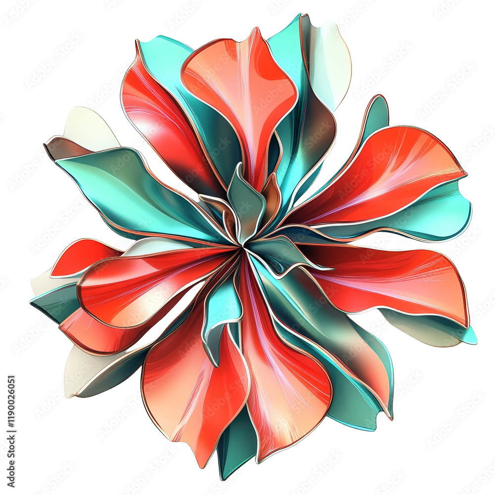 Poster dynamic floral artwork artistic display modern gallery colorful environment close-up view abstract c