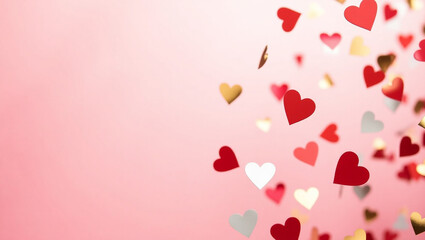 valentine hearts background