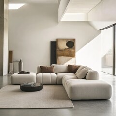 Modern Minimalist Living Room Interior Design