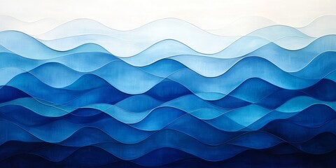 Artistic Interpretation of Oceanic Themes