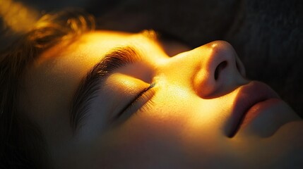 Relaxing Sleep Close-Up