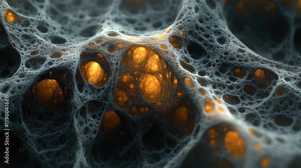 Poster abstract plexus technology science 3d photo background image dark ton