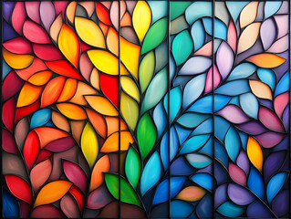 Vibrant Leaf Illustration