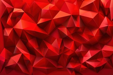 Fototapeta premium Abstract Red Background with Glowing Lights, Sparkles, and Digital Art for a Vibrant and Mystical Fantasy Design