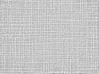 Crossed line background. Mottled canvas texture. Vector monochrome illustration