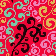 abstract floral background