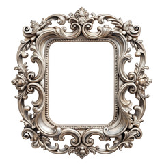 This rococo ornament frame displays intricate details and opulent design ideal for showcasing art adding elegance to any interior decor style