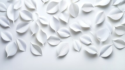 close up of white beads