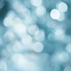 Fototapeta premium Soft Blue Bokeh Background for Creative and Artistic Projects