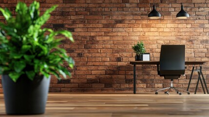 Innovative workspace design modern office interior photography eco-friendly environment aesthetic viewpoint digital innovation concept
