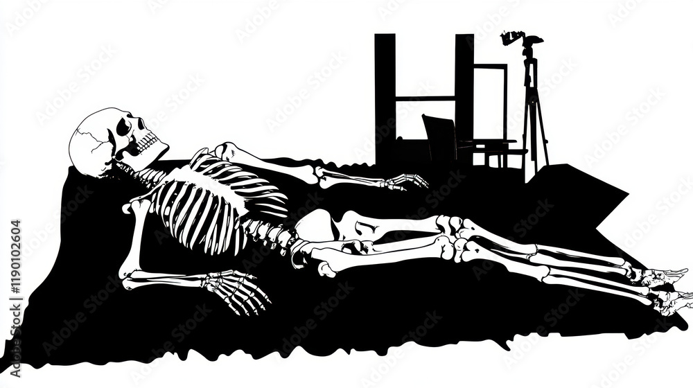 Poster autopsy, a high-resolution image titled 