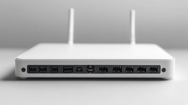 isolated internet modem white internet connecting device white mode