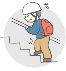 老後の不安　災害時の避難