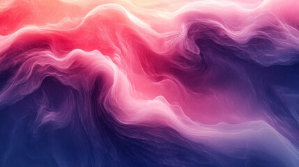 Obraz premium Abstract swirl of colorful purple and pink particles on a dark background