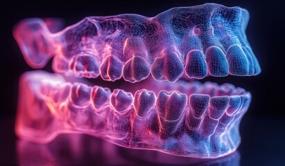 Jawbone Mesh 3D Model: Digital Dentistry and Oral Health