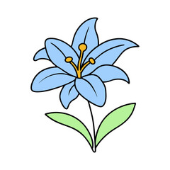 vector-silhouette-of butterfly on white background