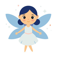 vector-silhouette petite-enchantresses-adorned-in-a-fairy-costumes-- (1)
