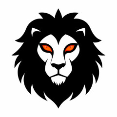 vector-silhouette-of-eyes-of-wisdom--vector-lion 1