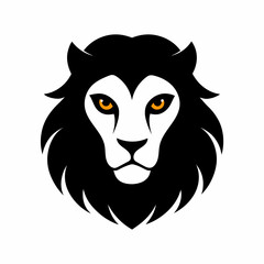 vector-silhouette-of-eyes-of-wisdom--vector-lion 