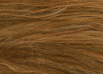 Synthetic modacrylic fibre hair detail background texture