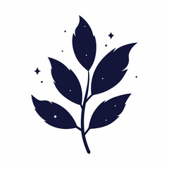 vector-silhouette-of-midnight-leaves