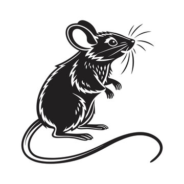 recommend clip art: vector-silhouette-of-mole