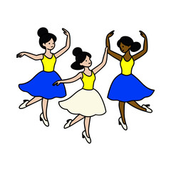 vector-silhouette-of-set-of-different-pretty-bale