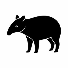 vector-silhouette-of-tapir