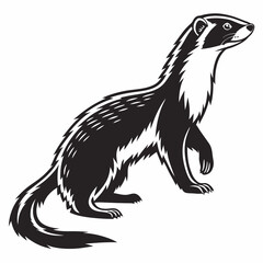 vector-silhouette-of-weasel- (1) 