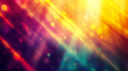 Naklejka premium Abstract light leak Effect Dynamic technology colorful background