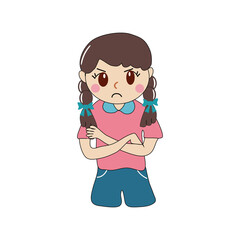 Girl Sticker