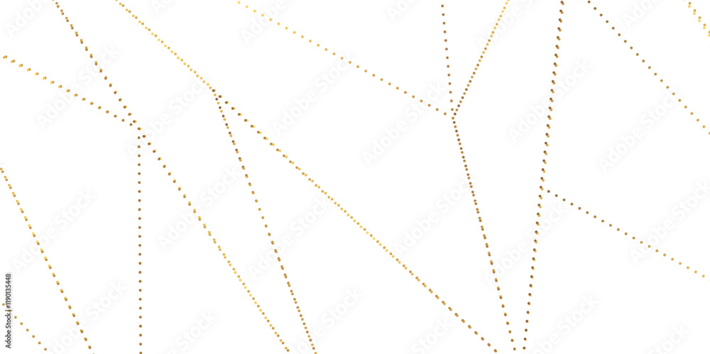 Poster abstract geometric background with gold lines triangles. trendy random diagonal lines image gold sto