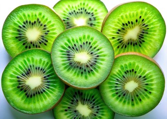 Vibrant, high-resolution images showcase juicy green fruit slices, perfect for marketing.