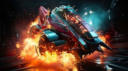 sparks from a grinder HD 8K wallpaper Stock Photographic Image