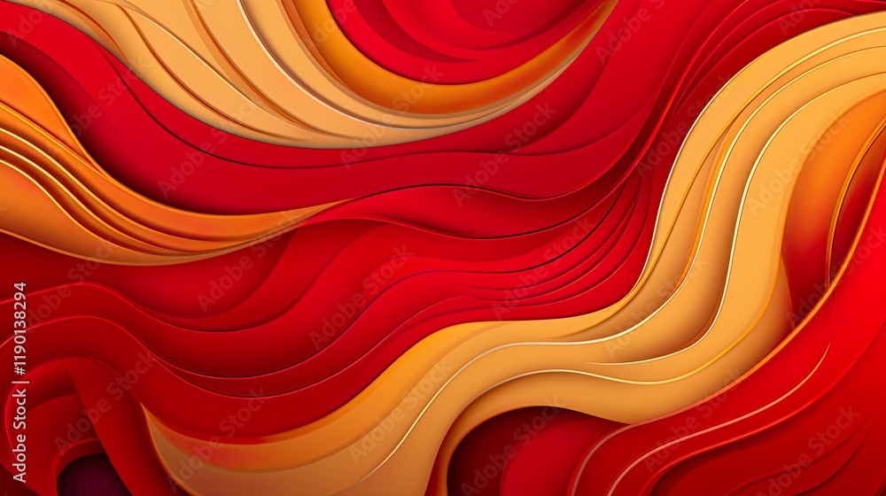 Wall mural chinese traditional background design with abstract pattern in red background chinese red textured p