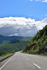 Road in mountains