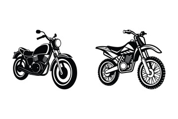 Obraz premium scenic retro motorcycle artwork