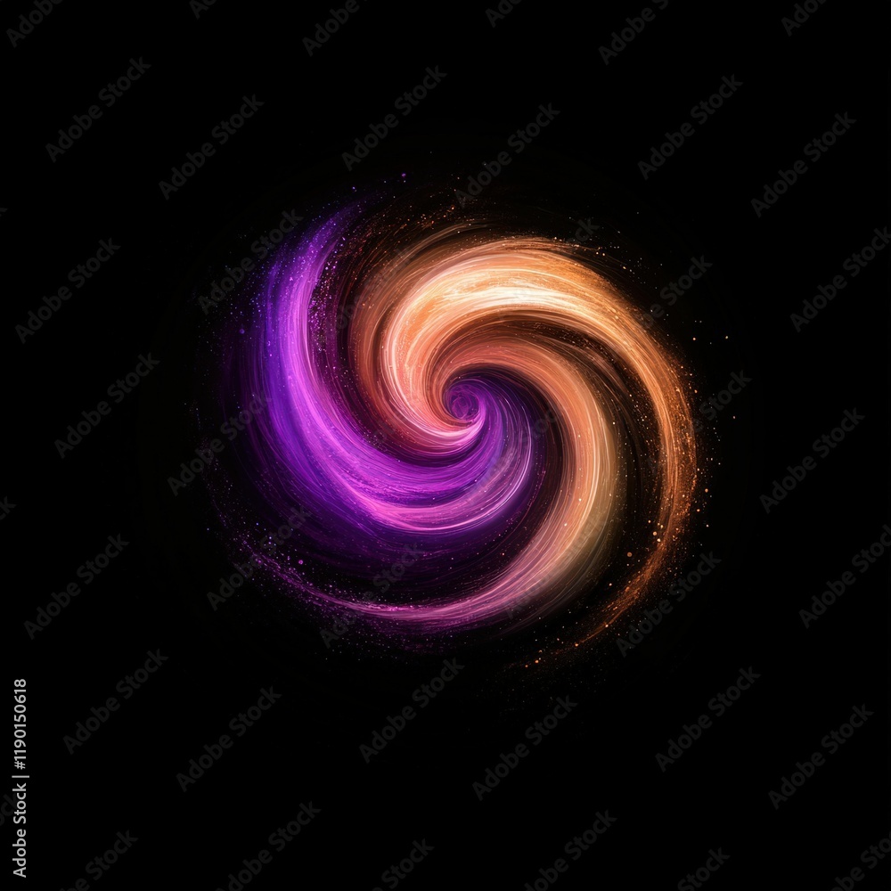 Poster dynamic artistic visualization of molecular fuel separation abstract environment digital conceptual 
