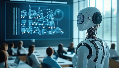 Smart classrooms use AI for customized educational experiences.