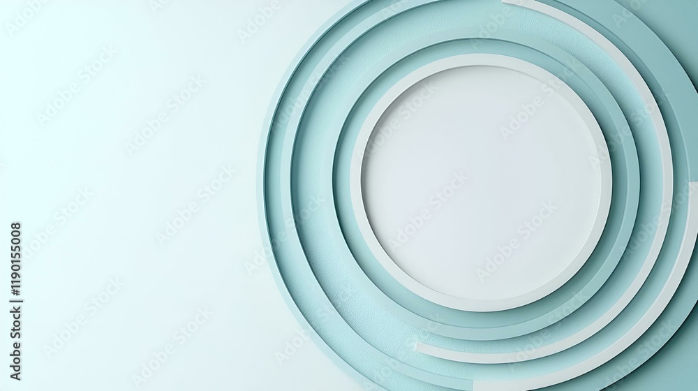 Poster Minimalist Feedback Loop Design, a sleek representation of interconnected elements showcasing efficiency and simplicity in a modern context