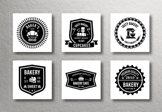 Bakery Badges Design