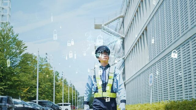 security, guarding, system, network, cyber, patrol, security guard, protect, technology, safety, facility, building, dx, digital, transformation, firewall, encryption, data center, data, secure, polic