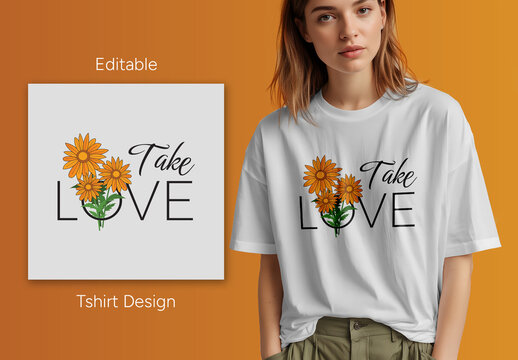 Feminine And Good Vibe Tshirt Design