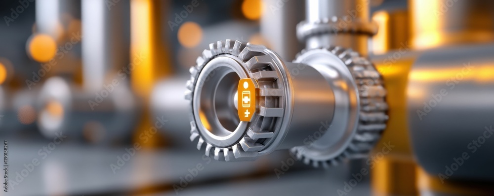 Poster smart energy processing network enhancing industrial operations in modern factories with advanced te