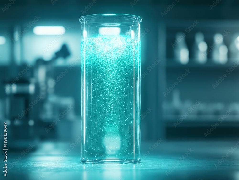 Poster innovative bioreactor technology creates next-generation fuels laboratory setting science experiment