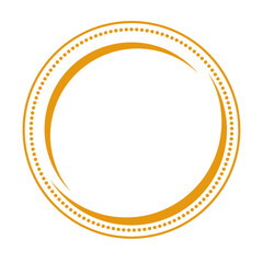 Circular Logo Frame. Round Circle Frame
