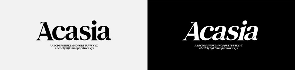 Elegant Minimalistic Font. Luxury lettering, suit for poster design, typography, and all graphic design needs. Come in editable vector. Elegant alphabet.