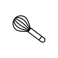 Beater icon Outline thin set